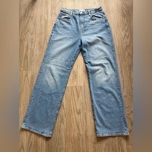 Classic Light Blue Women’s Straight-Leg Jeans